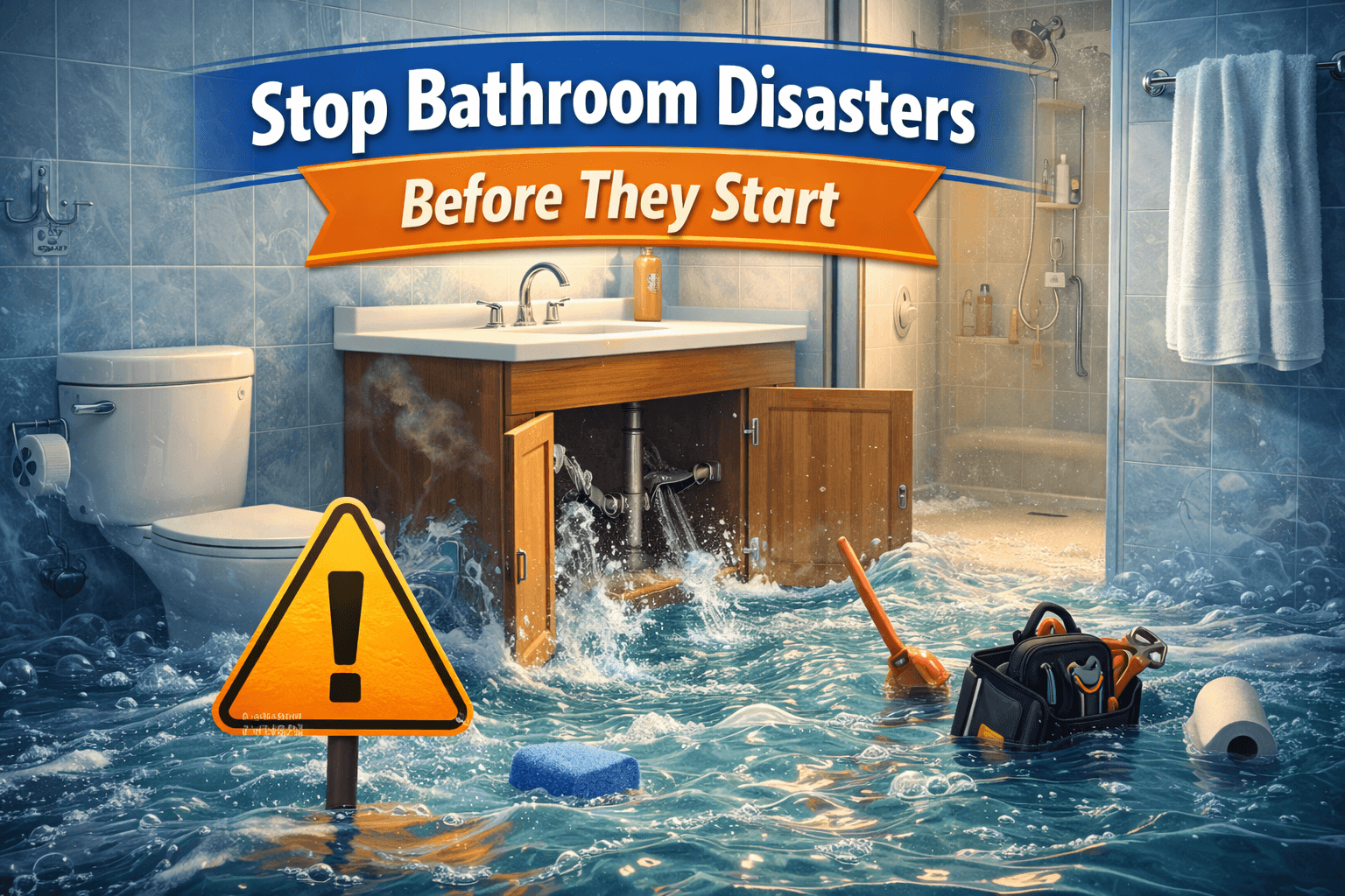 stop bathroom disasters before they start - route 3 plumbing and heating