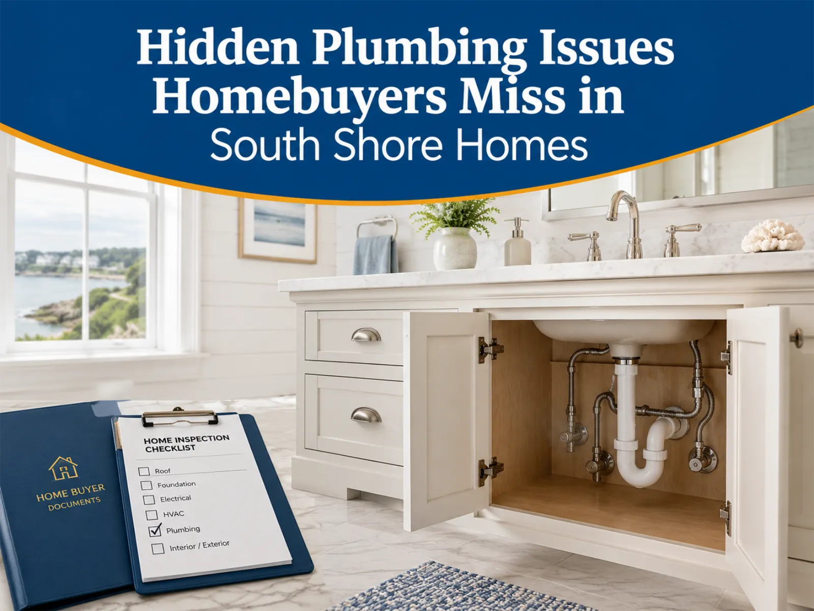 Hidden Plumbing Issues Homebuyers Miss in South Shore Homes - Route 3 Plumbing and Heating
