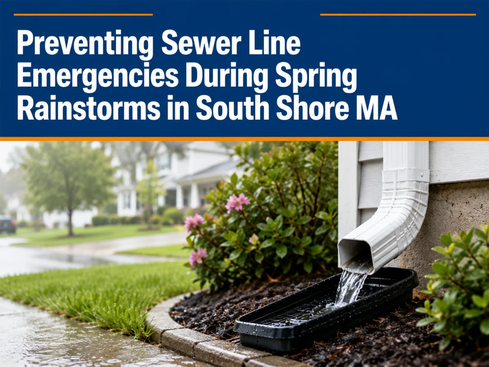 Preventing Sewer Line Emergencies During Spring Rainstorms in South Shore MA - Route 3 Plumbing and Heating