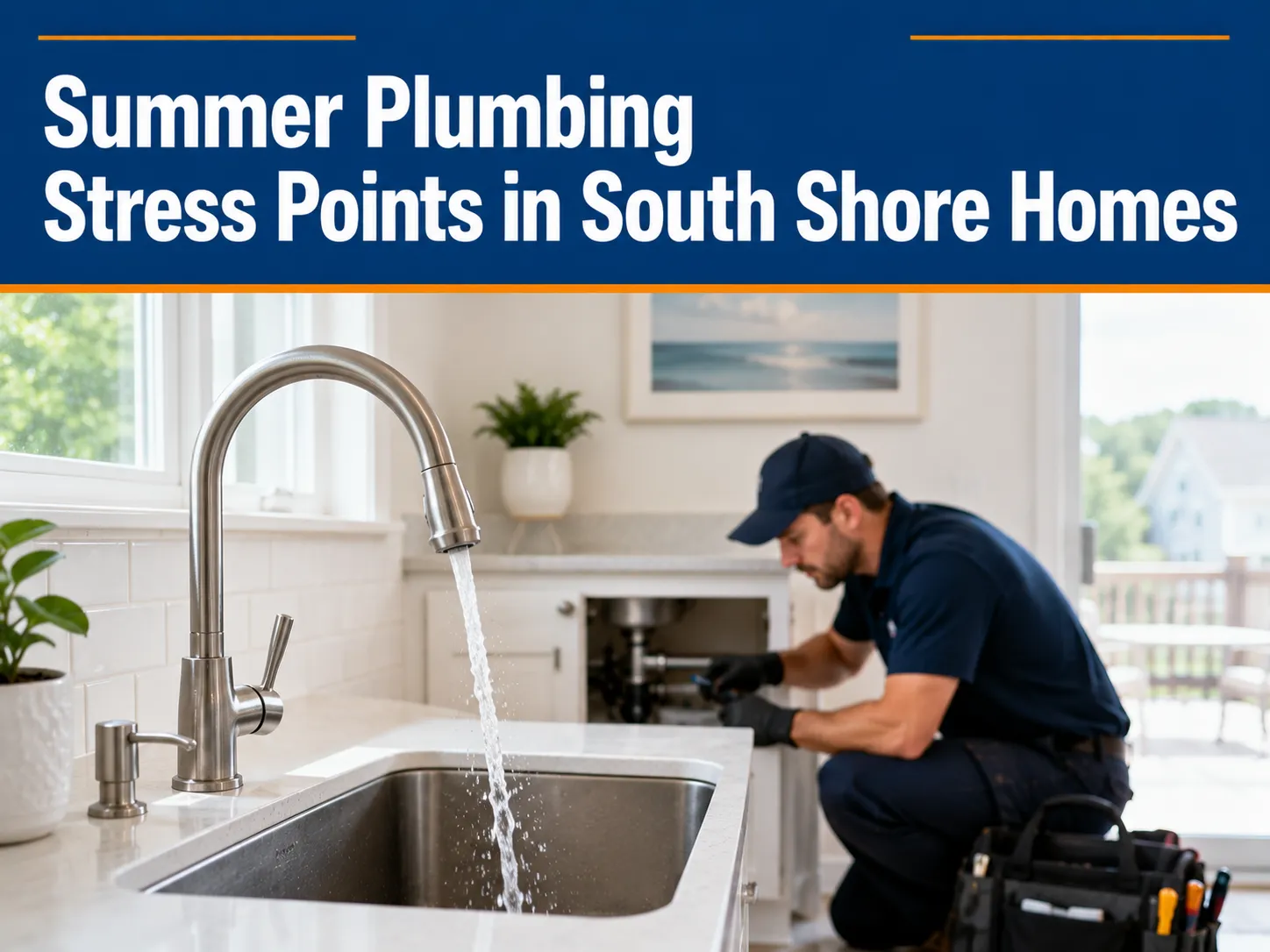 Summer Plumbing Stress Points in South Shore Homes - Route 3 Plumbing and Heating